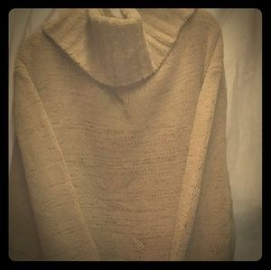 A turtle neck sweater